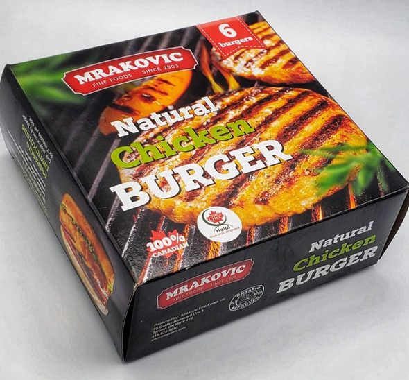 Mrakovic Natural Chicken Burger 6pcs