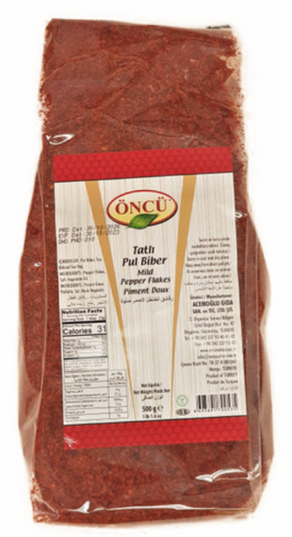 Oncu Mild Pepper Flakes 500g