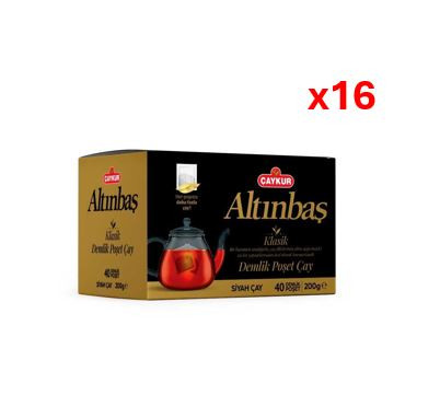 CAYKUR ALTINBAS TEAPOT BAG 200 GR*16