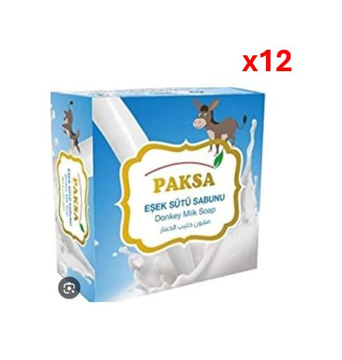 PAKSA DONKEY MILK SOAP BOX 125G *12