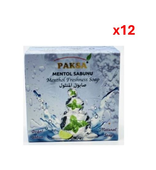 PAKSA MENTHOL SOAP BOX 125G*12