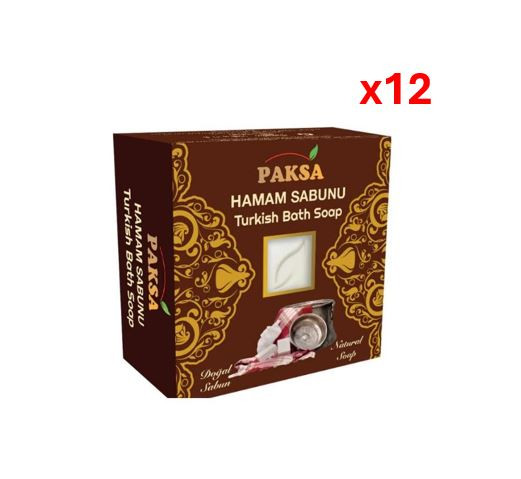 PAKSA TURKISH BATH SOAP BOX 125G*12