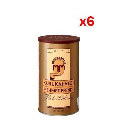 MEHMET EFENDI COFFEE BOX 500X6