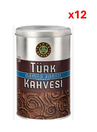 KAHVE DUNYASI MASTIC GUM COFFEE 12*250GR BOX
