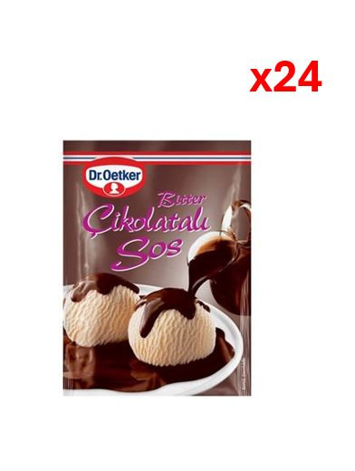 DR OETKER SWEET BITTER CHOCOLATE SAUCE BOX 122GR*24