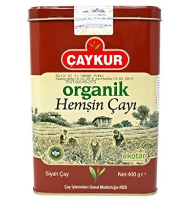 CAYKUR ORGANIC HEMSIN TEA CAN BOX 400GR