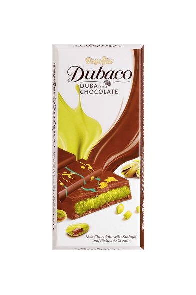 Beyoglu Dubaco Crispy Kadayif and Pistachio Chocolate 95GR
