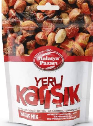 Malatya Pazari Domestic Mixed Nuts 125gr