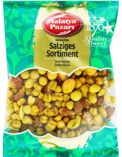 Malatya Pazari Mixed Nuts Salty 200gr