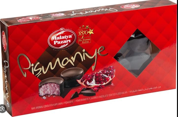 Malatya Pazari Pomegranate chocolate floss halva 200 gr