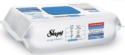SLEEPY SURFACE WET WIPES BLEACH 100 pcs