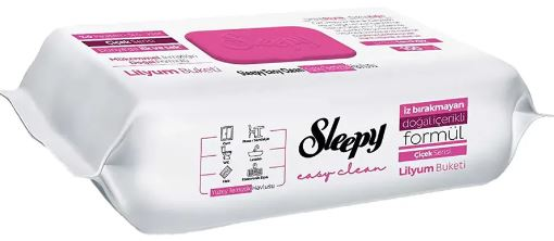 SLEEPY SURFACE WET WIPES LILLIUM 80 pcs