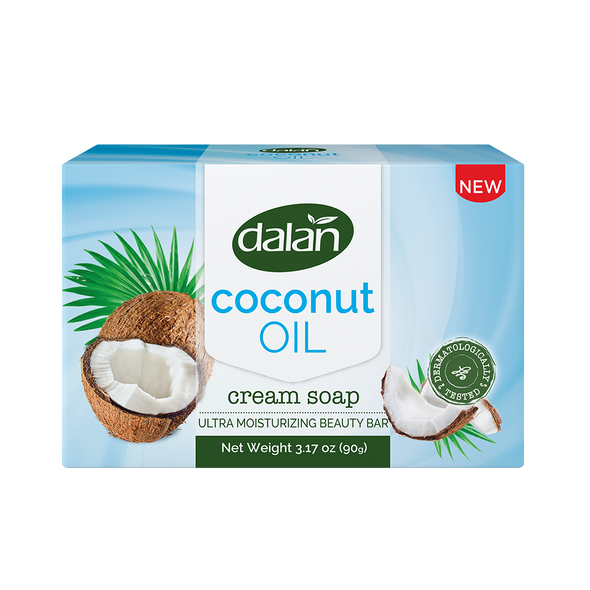 DALAN CREAM SOAP ULTRA MOISTURIZING COCONUT 3X90GR