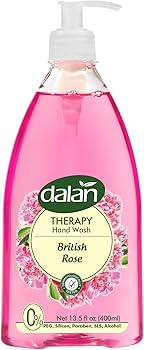 DALAN THERAPY HAND WASH BRITISH ROSE 400ML