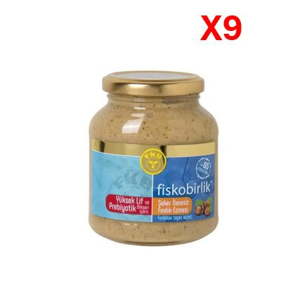FISKOBIRLIK HAZELNUT PASTE FREE SUGAR 300GR *9
