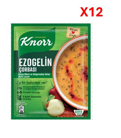 KNORR EZOGELIN SOUP 12*74GR