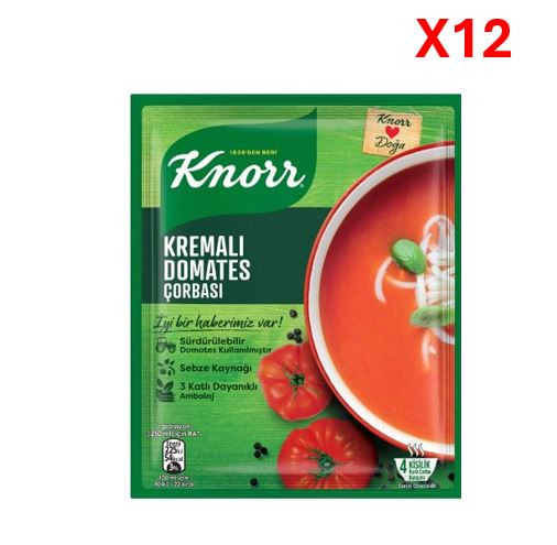 KNORR TOMATO SOUP 12*69GR