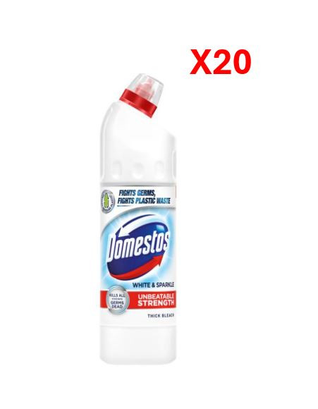 DOMESTOS BLEACH WHITE 20*750ML