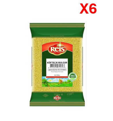 REIS KOFTELIK FINE BULGUR 2.5KGX6