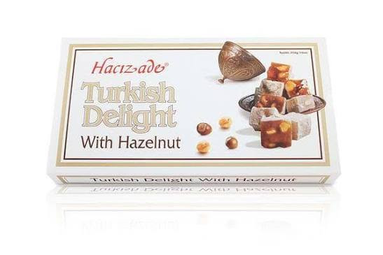 HACIZADE TURKISH DELIGHT HAZELNUT 454g