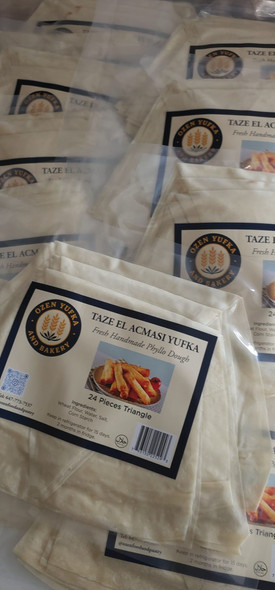 Ozen Fresh Yufka Handmade 24 Piece Triangle 500g
