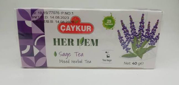 CAYKUR HERDEM GREEN SAGE TEA BAG 40GR