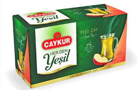 CAYKUR SUZEN APPLE BAG GREEN TEA 40GR