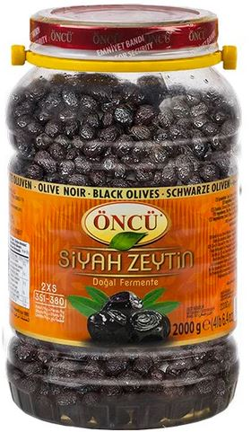 Oncu black olives (2XS) 2KG