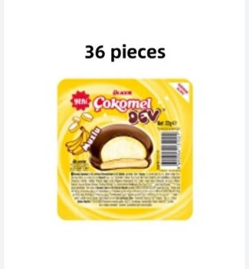 ULKER COKOMEL GIANT BANANA 22G