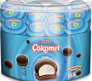 ULKER COKOMEL MARSHMALLOW PLAIN 12 GR