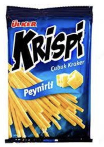 ULKER KRISPI CHEESE STICKS 43G