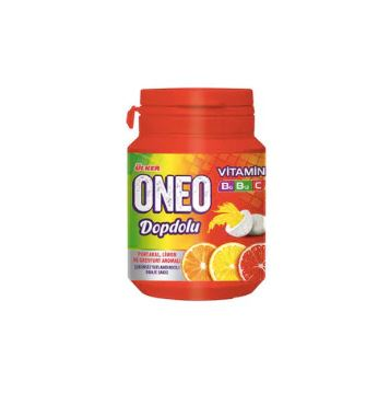 ULKER ONEO FULL FRUIT FLAVOR GUM VITAMIN 48G