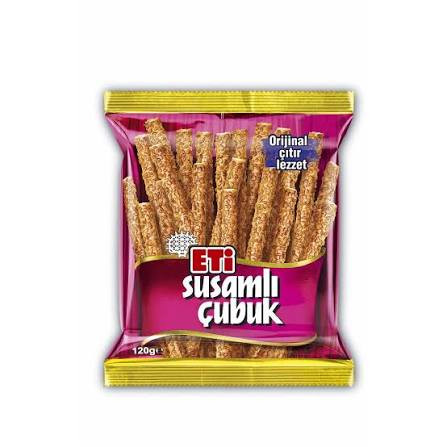 Eti Sesame Stick Crackers 120g
