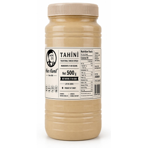 HACIKAMIL HOMEMADE EGE NATURAL TAHINI 375GR