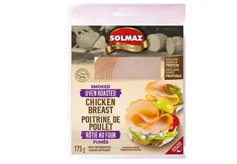 Solmaz Sliced Oven Roasted Chicken Breast 175 gr