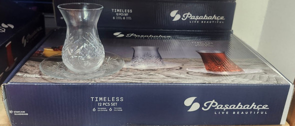 Pasabahce Timeless Tea Set 12 pcs