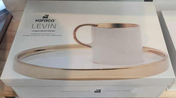 Karaca Levin 2 Person Coffee Cup Set