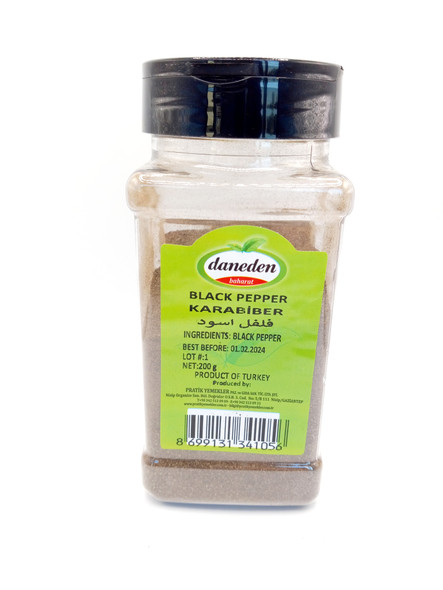 Daneden Ground Black Pepper 200gr