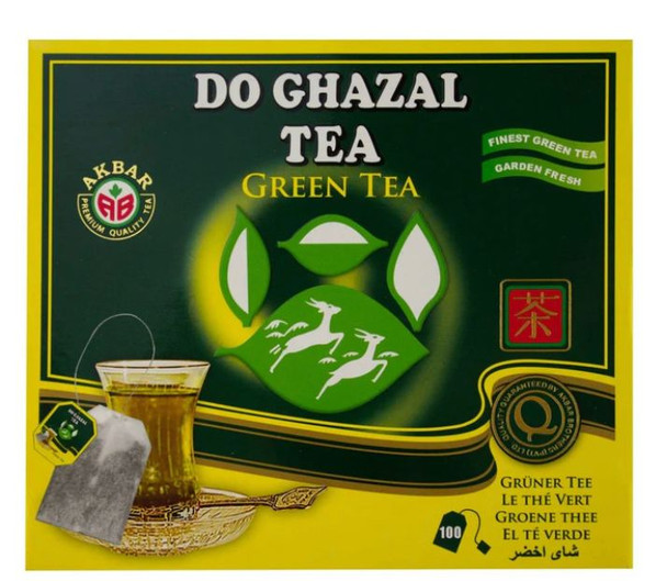 Do Ghazal Green Tea (100 Tea bags)