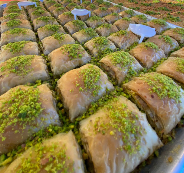 Baklava - Double Pistachio (Fresh) 1 Kg