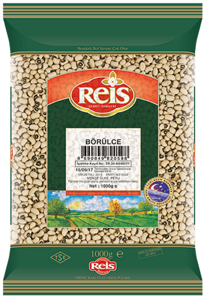 Reis Borulce Black Eyed Beans 1000g