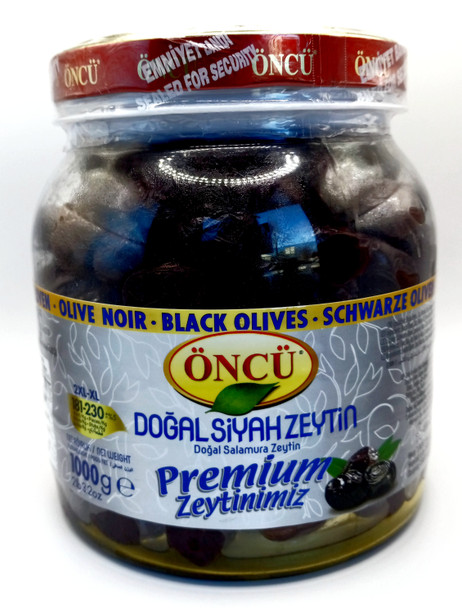 Oncu Black Olives 2XL 1000g