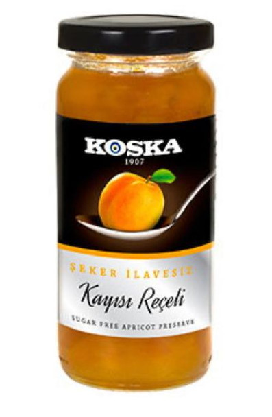 Koska Sugar Free Apricot Jam 290g