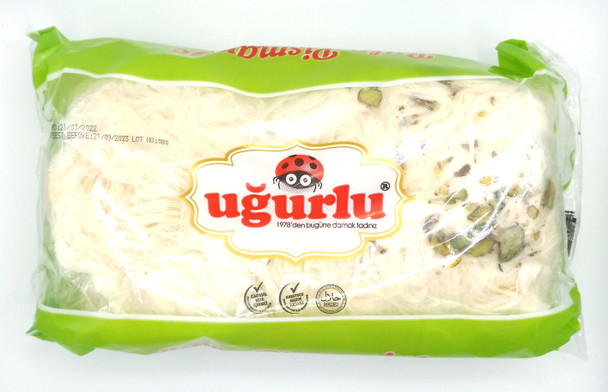 Ugurlu Floss Halva (Pismaniye) with pistachio 220g