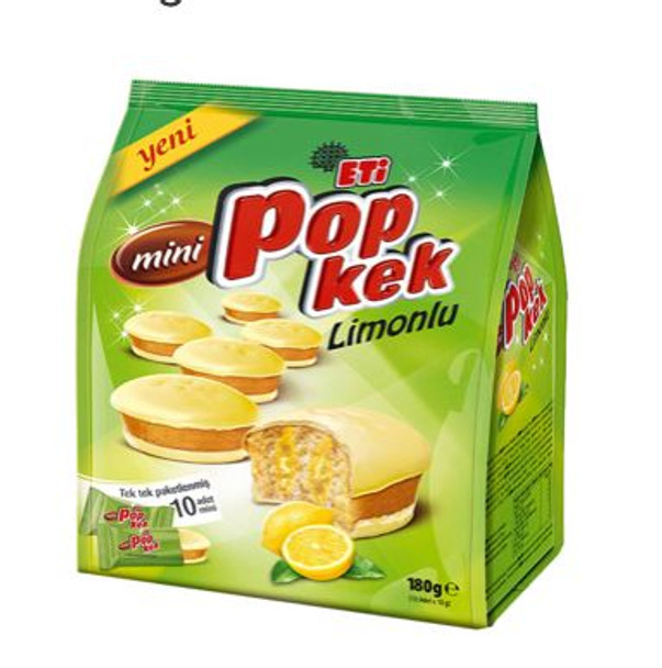 Eti Popkek (cakes with lemon filling) 180g