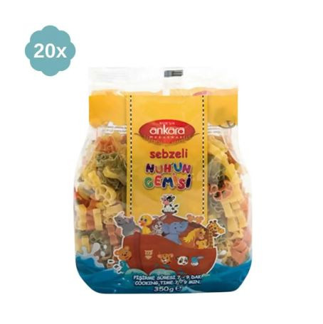 ANKARA PASTA VEGETABLE NOAH SHIP BOX 350GR *20