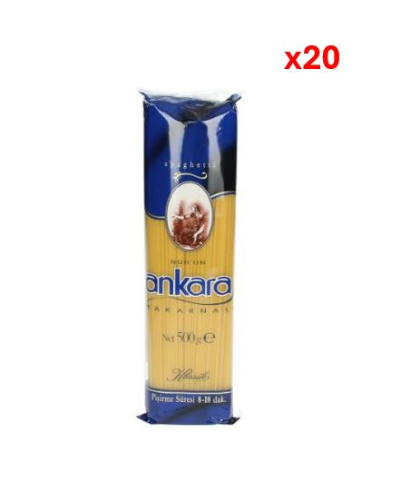 ANKARA PASTA SPAGHETTI BOX 500 GRX20