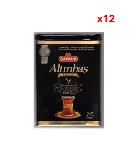 CAYKUR ALTINBAS TEA TIN BOX 400GR*12