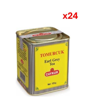 CAYKUR EARLY GREY TOMURCUK TEA BOX 125GR* 24