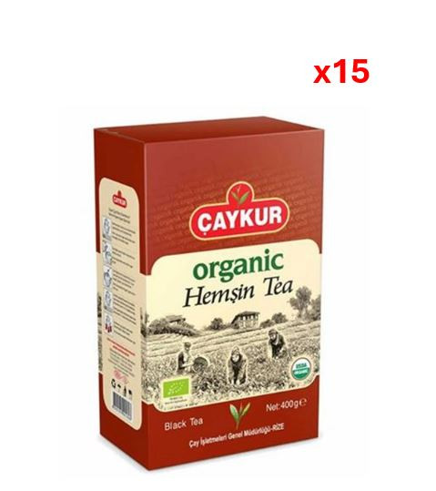CAYKUR ORGANIC HEMSIN TEA BOX 400 GR*15